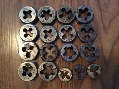 (17) Tap Die Lot Craftsman Rimac