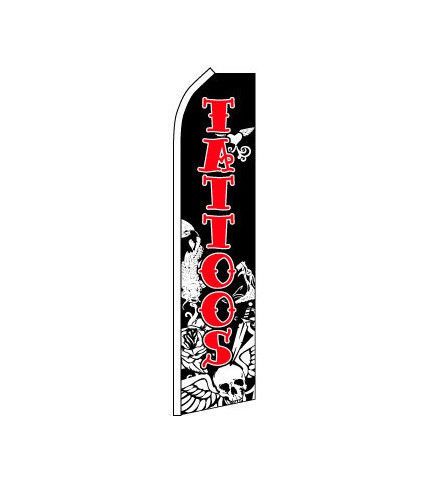 TATTOOS X-Large Swooper Flag - A-247