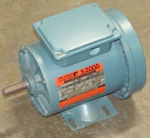 RELIANCE DUTY MASTER S-2000 P56H1304U EG56 3/4 HP 208-230V 3450 RPM AC MOTOR NEW