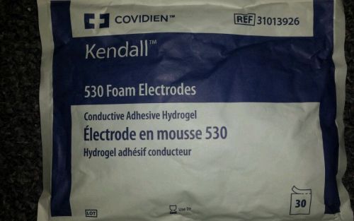 Kendall Latex-free Foam ECG Electrodes 530, Pack of 30, Covidien