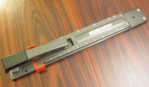 Stanley Bostitch 12&#034; Long Reach Stapler Large Adjustable B440LR crafts booklets