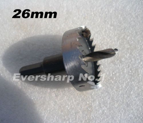 Lot 1pcs HSS Hole Saw Dia 26mm High Speed Steel Hole Tool