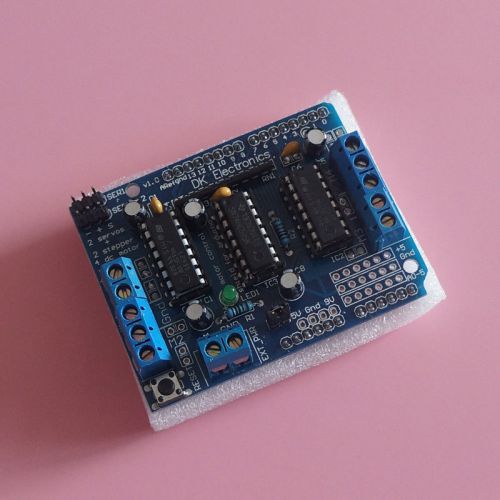 L293D Motor Drive Shield Expansion Board for Arduino Mega UNO Duemilanove