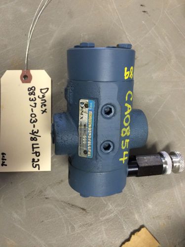 New Dynex Hydraulic Flow Control Valve 8837-03-3/8-LLP25