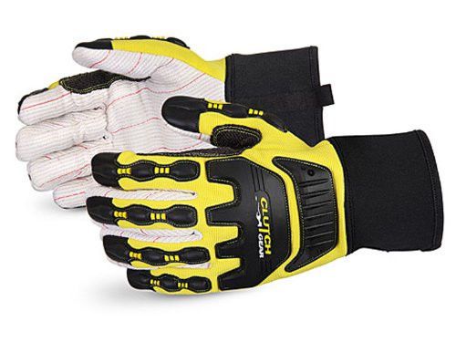 Clutch gear q18vsb extra large anti-impact oilfield work gloves for sale