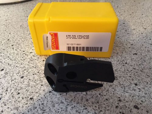 Brand New Sandvik Coromant Left Hand Grooving Blade Adaptor 570-32L123H23B