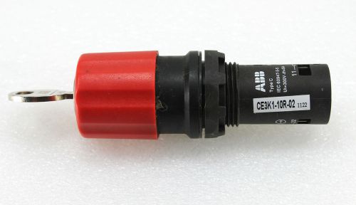 NewABB CE3KI-10R-02 Emergency Stop Pushbutton Switch 300v 5a Type C 30mm