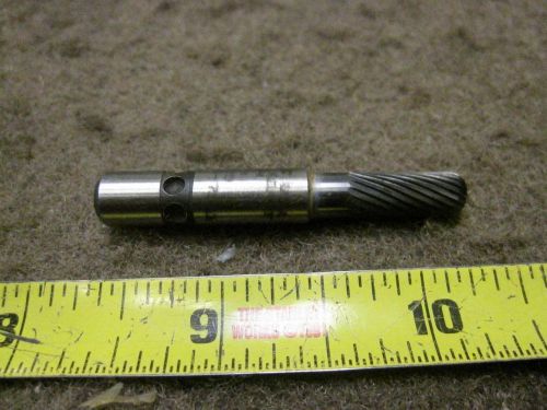 JARVIS HSS BURR TC-06 5/8&#034; x 1/4&#034; CYLINDER RADIUS END ROTARY FILE CARBIDE #5