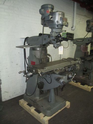 Bridgeport Series 1 2HP, Ram Type Vertical Turret Milling Machine Model BR2J DRO