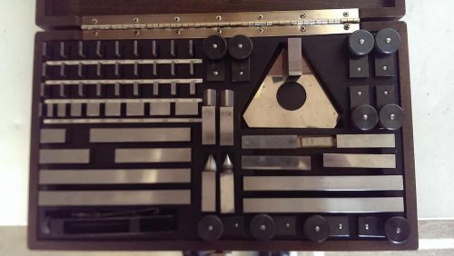 Starrett / Webber Gauge block gauge setting set