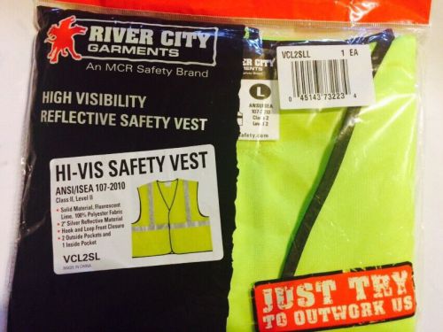 Ergodyne glowear vcl2sll class 2 economy vest, size l (large). for sale