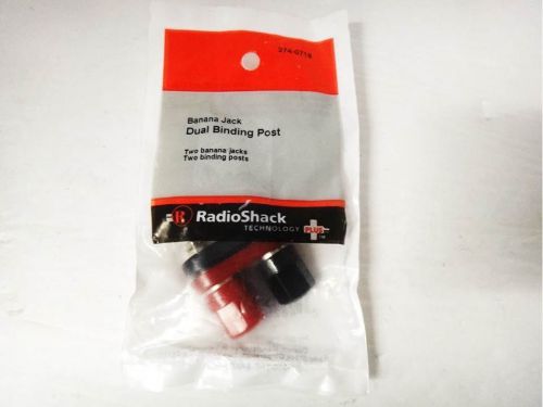 Banana Jack Dual Binding Post #274-0718 By RadioShack