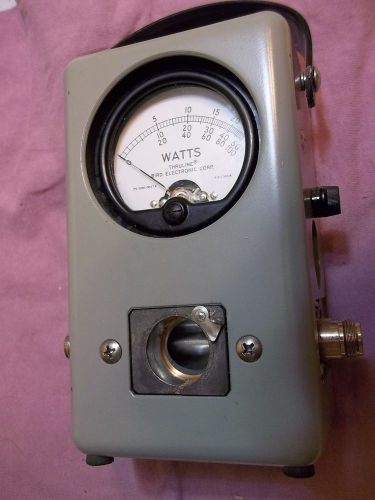 BIRD MODEL 43 THRULINE WATTMETER VERY CLEAN USED IN SHOP ONLY