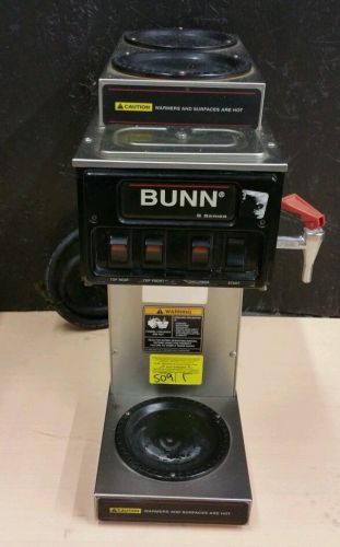 Bunn s series coffee maker machine 3 burner with hot water faucet for sale