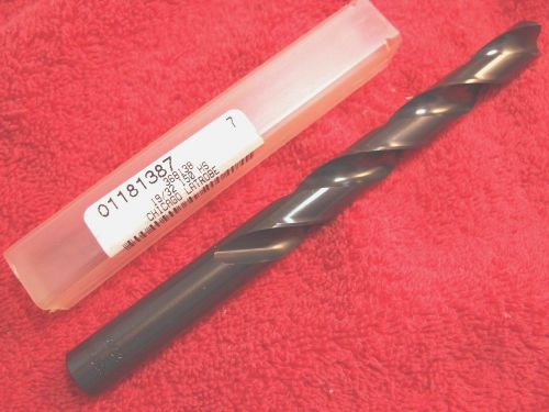 New chicago latrobe made in usa 19/32&#034; hss jobber length drill bit 118° point for sale