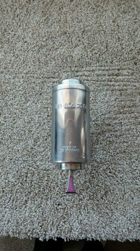 VINTAGE BORAXO DRY SOAP DISPENSER STAINLESS STEEL GAS STATION GARAGE VGC!