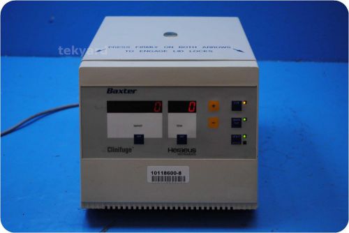 Baxter haerus 75003538 clinifuge centrifuge ! (118600) for sale