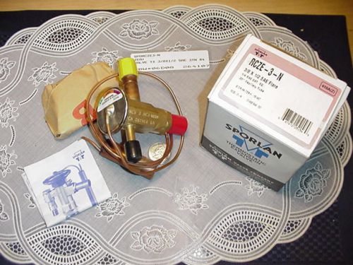 Sporlan RCZE-3-N ThermoStat Expansion Valve 3/8 X 1/2 Flare 30 Inch Cap Tube