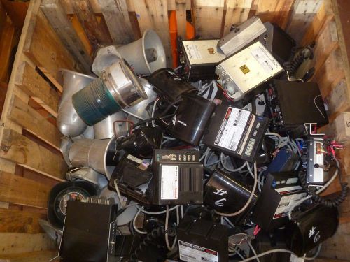 Huge Lot of Whelen Sirens Lights Power Supplies