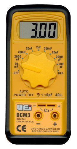 UEI DCM3 Digital Capacitance Capacitor Meter