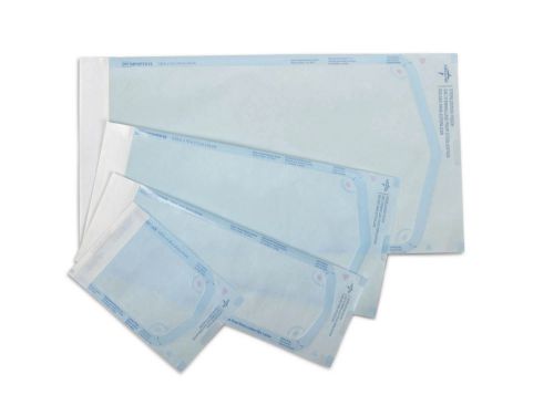 Medical Dental Self Sealing Sterilisation Pouches 89mm x 254mm 200 Per Box DEHP