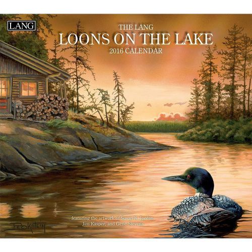 Loons on the Lake Wall Calendar