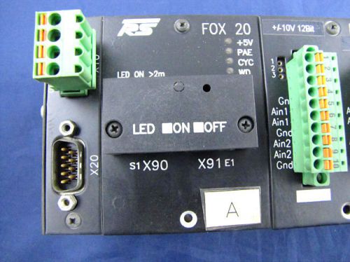 TRS ,TR Systemtechnik Gmbh D-78647 ,Trossingen 07425/228-0 ,FOX-20 + MAI 4