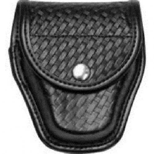 Bianchi Patroltek Covered Handcuff Case BasketweaveChrome 26341