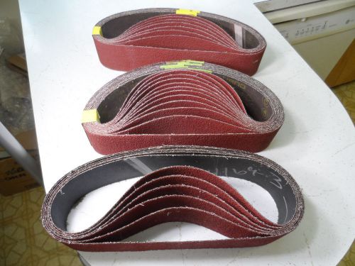 25 - 3M Cubitron II Cloth Belt 984F 36 3&#034; Wide x 16&#034; ? Long - NEW  80 Grit ?