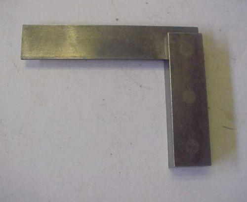 Vintage Machinist 3-1/2&#034; Hardened Precision Steel Square