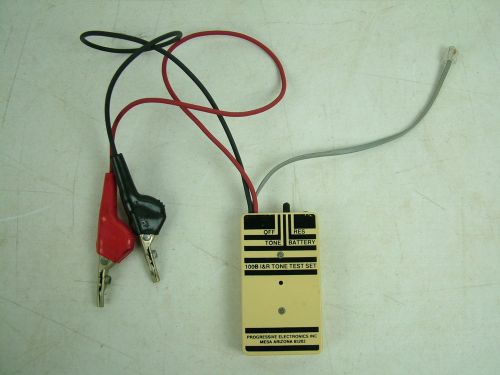 Progressive Electronics 100B I&amp;R Tone Line Polarity Test Set Phone Tool