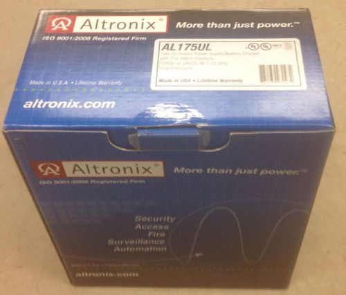 Altronix AL175UL Access Control Power Supply Security Fire Automation - NIB