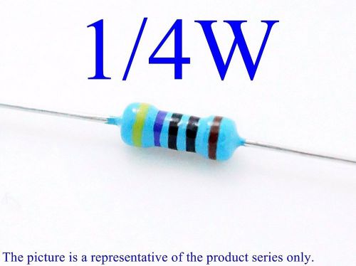 360 Ohm 1/4W 1% Metal Film Resistors Axial Leads Taped, 360R 100 pcs