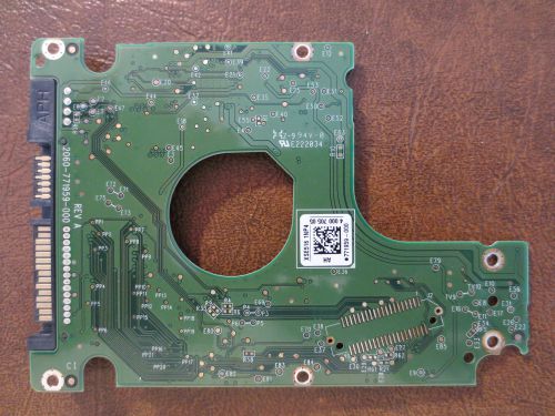 Western Digital WD5000LPVX-75V0TT0 (771959-000 AH) 500gb 2.5&#034; Sata PCB