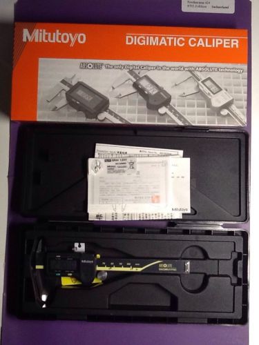 500-170-20 w/cert Electronic Digital Caliper, Cert, 0-4 In.