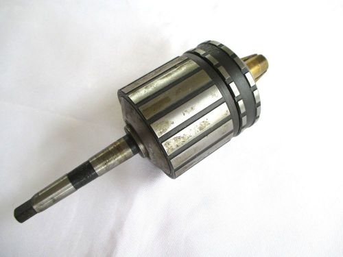 JACOBS CHUCK NO. 100 CAP. 1/4-3/4 CENTER REST NO. 1 MORSE TAPER BRASS JAWS