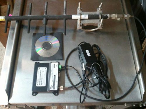 MDS EL805 HL Spread Spectrum XCVR TransNET 900 with antenna and power supply