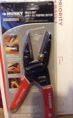 HUSKY MULTI-CUT 3 in 1 All Purpose CUTTER  735 168  - NEW