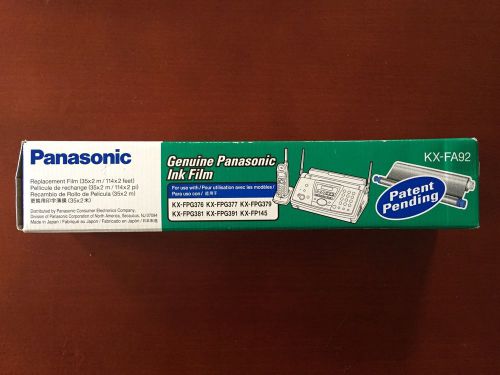 PANASONIC KX-FA92 INK FILM   New