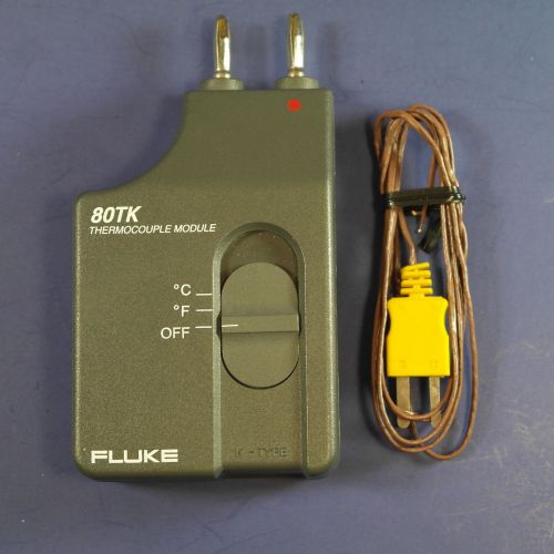 Fluke 80TK Thermocouple module, Excellent condition