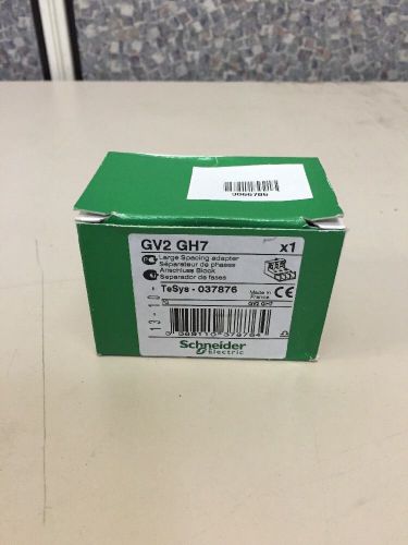 TELEMECANIQUE SCHNEIDER ELECTRIC GV2-GH7 GV2GH7 LINE SPACING ADAPTER NIB