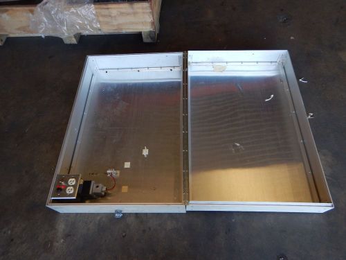 New johnson controls m-8100 control cabinet type 1 enclosure new for sale