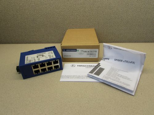 HIRSCHMANN SPIDER 8TX ETHERNET SWITCH