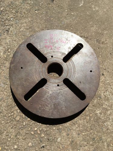 8&#034;  Lathe Face Plate, 1 1/4&#034;  ID  8 Tpi