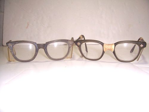 VTG LOT REPAIR STEAM PUNK ADJUSTABLE SAFETY EYEGLASSES SPECTACLES SELLSTROM