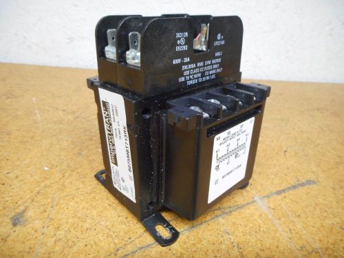 ImperviTRAN B075MBT713RK Control Transformer 75VA 50/60Hz Gently Used