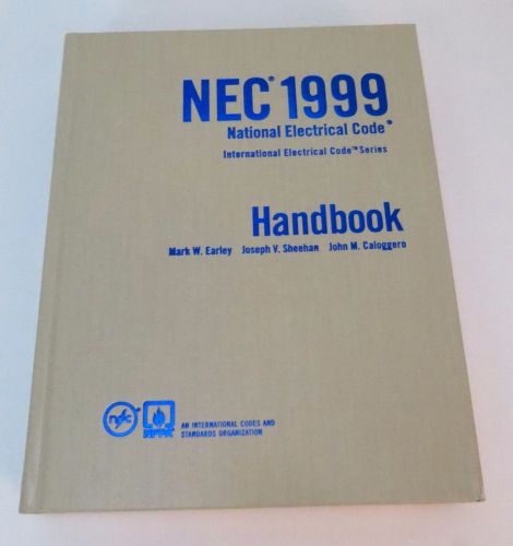 National Electrical Code NEC 1999 Handbook Manual Hardcover 1063 Pages