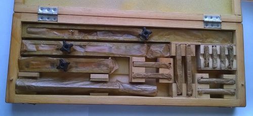 FULL GAGE BLOCK ACCESSORIES SET METRIC USSR