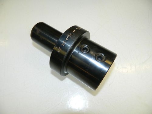 Cnc 1&#034; id x 40mm arbor sh cnc lathe boring bar holder, 51.4025, used, warranty for sale