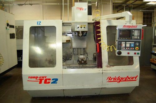 Bridgeport Torq-Cut TC2 Mill and Troyke 4th Axis Rotary Table Model DL-6-B